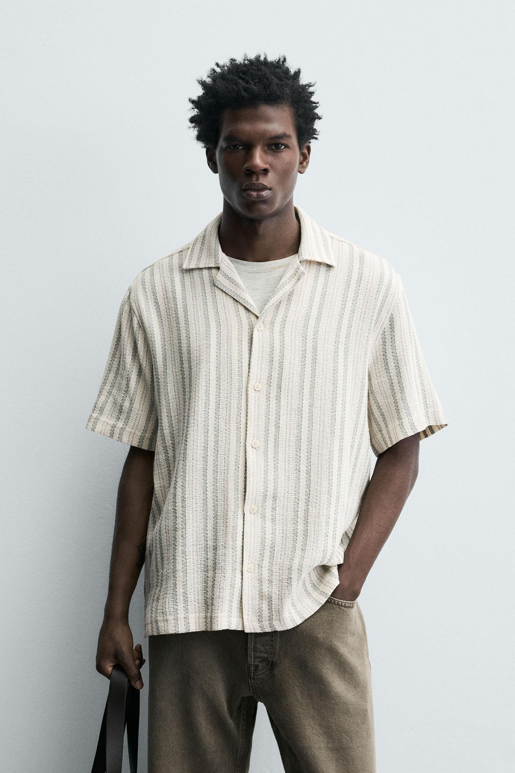 GEOMETRIC JACQUARD SHIRT - Zara фото 2