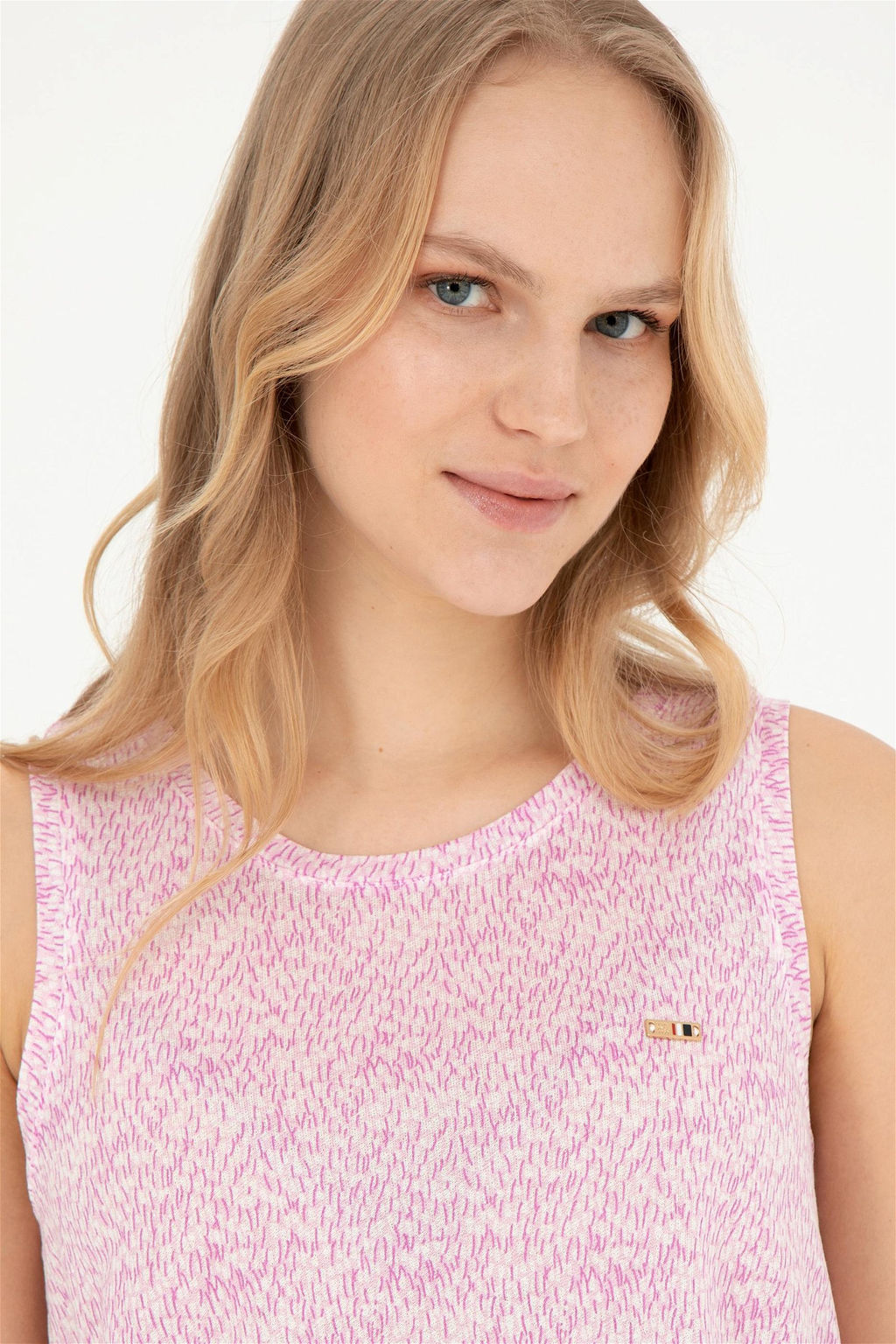 Женская фиолетовая футболка - U.s. polo assn фото 2