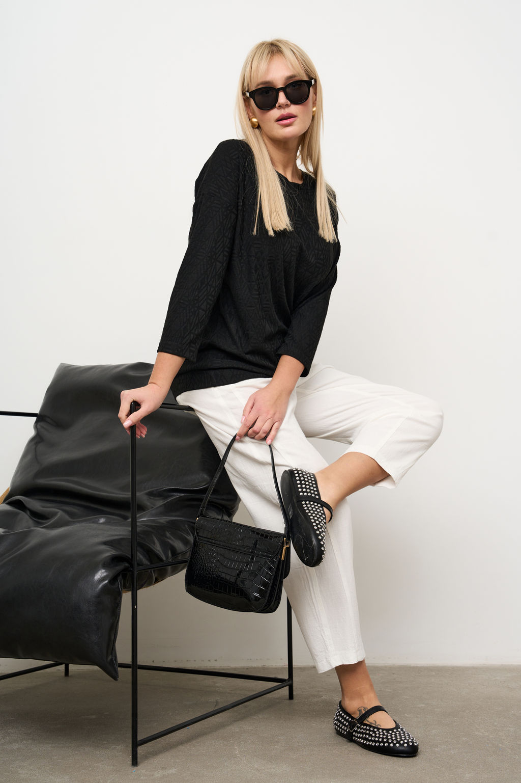 Джемпер "Рут" Черный