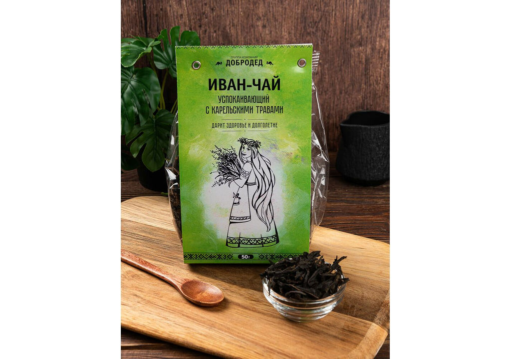 Иван-Чай листовой ферментированный Успокаивающий 50 г