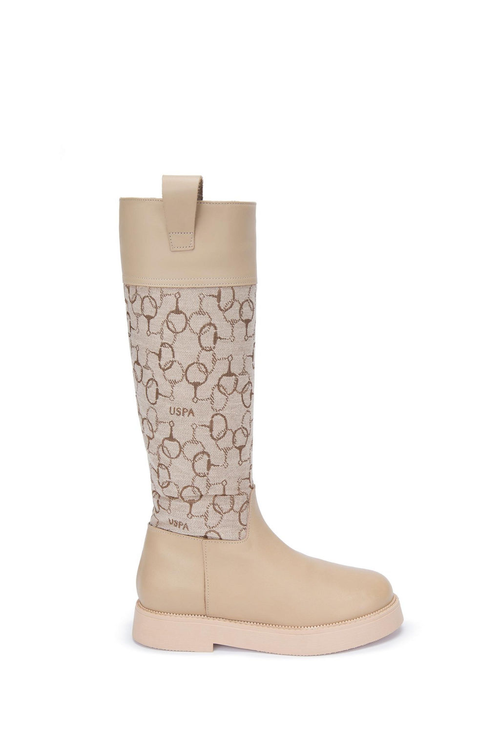 Женские бежевые ботинки Неожиданная скидка в корзине - U.s. polo assn фото 2