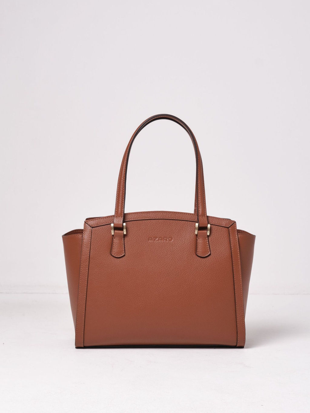 Сумка кожаная Azaro 30690 коричневый фундук