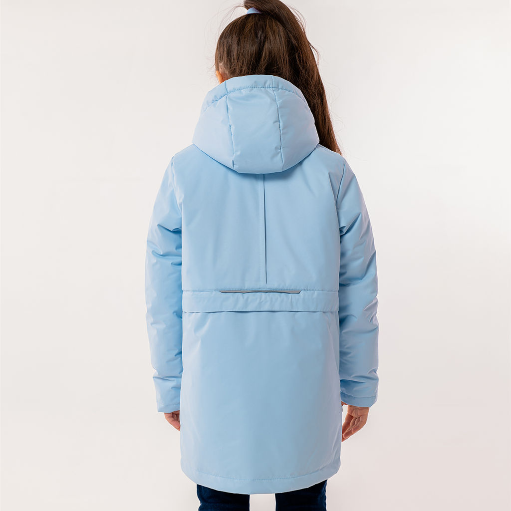 RODOS Куртка для девочки мембрана демисезон М-273 Голубой