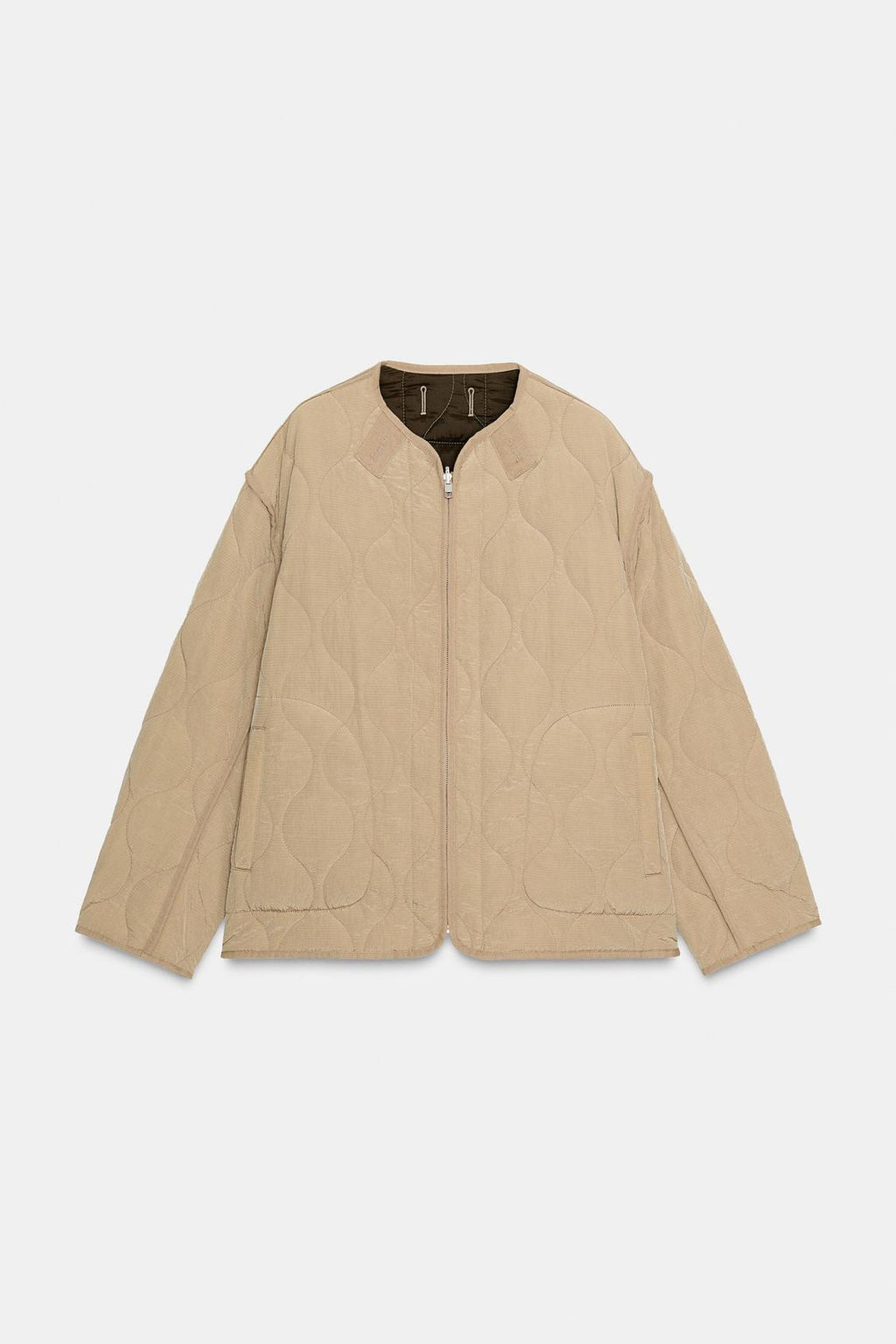 ZW COLLECTION REVERSIBLE QUILTED JACKET - Zara фото 16