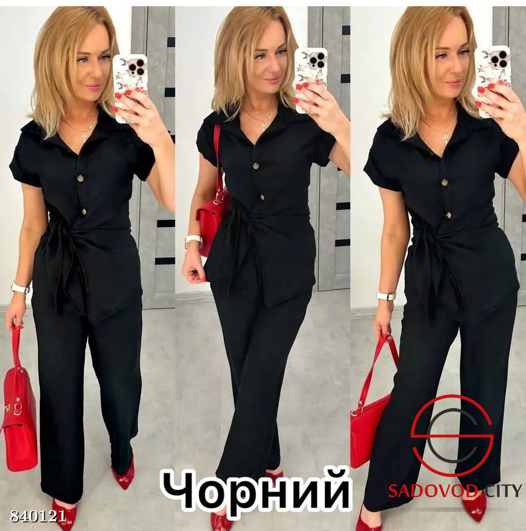 Костюм женский (рубашка и штаны) - Bruno фото 6