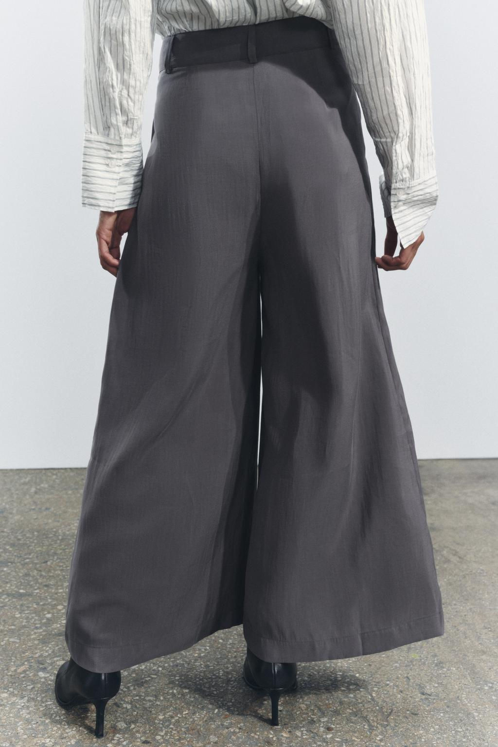 ZW COLLECTION DARTED TROUSERS - Zara фото 33