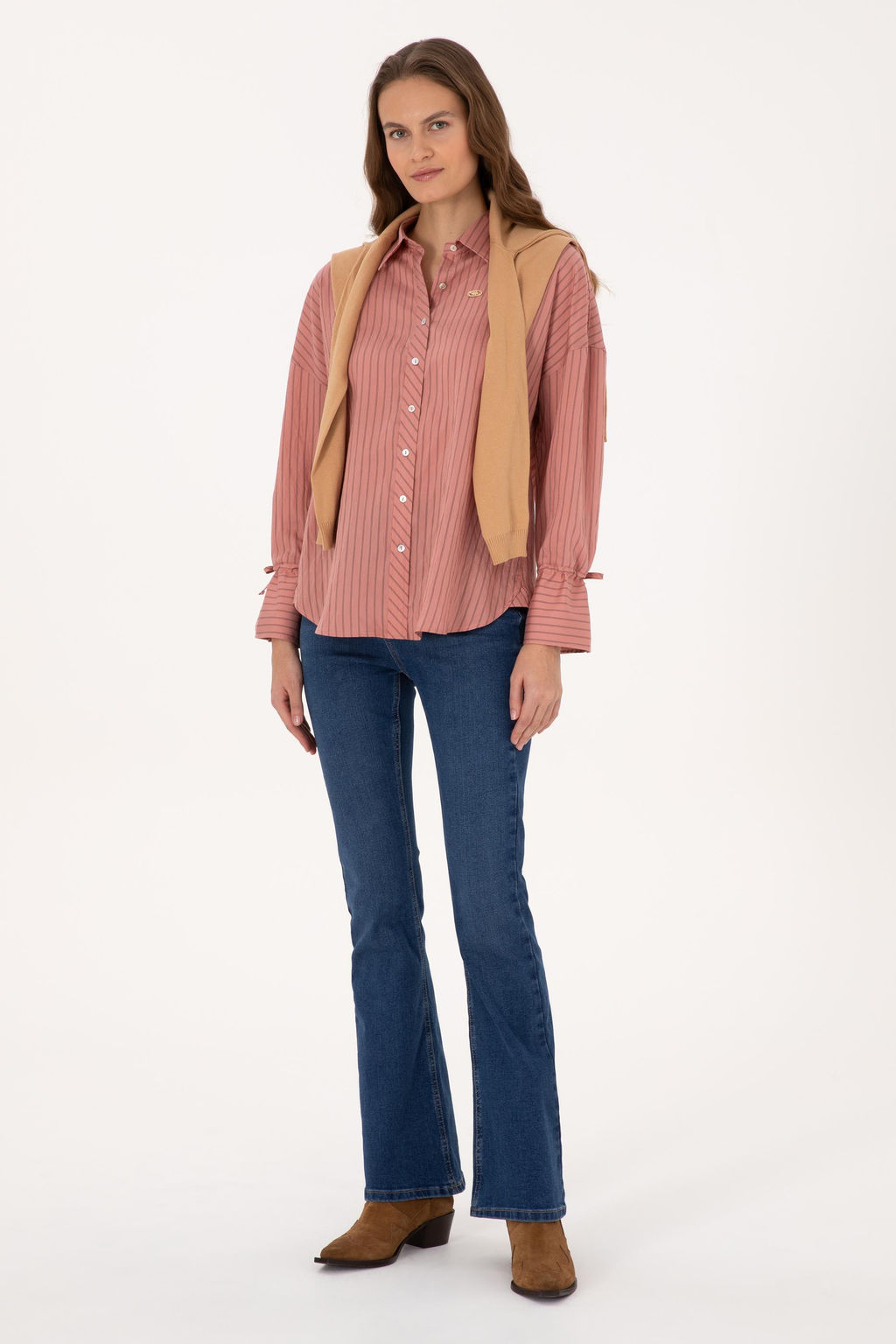 Kad_n Orkide Uzun Kollu G_mlek - U.s. polo assn фото 4