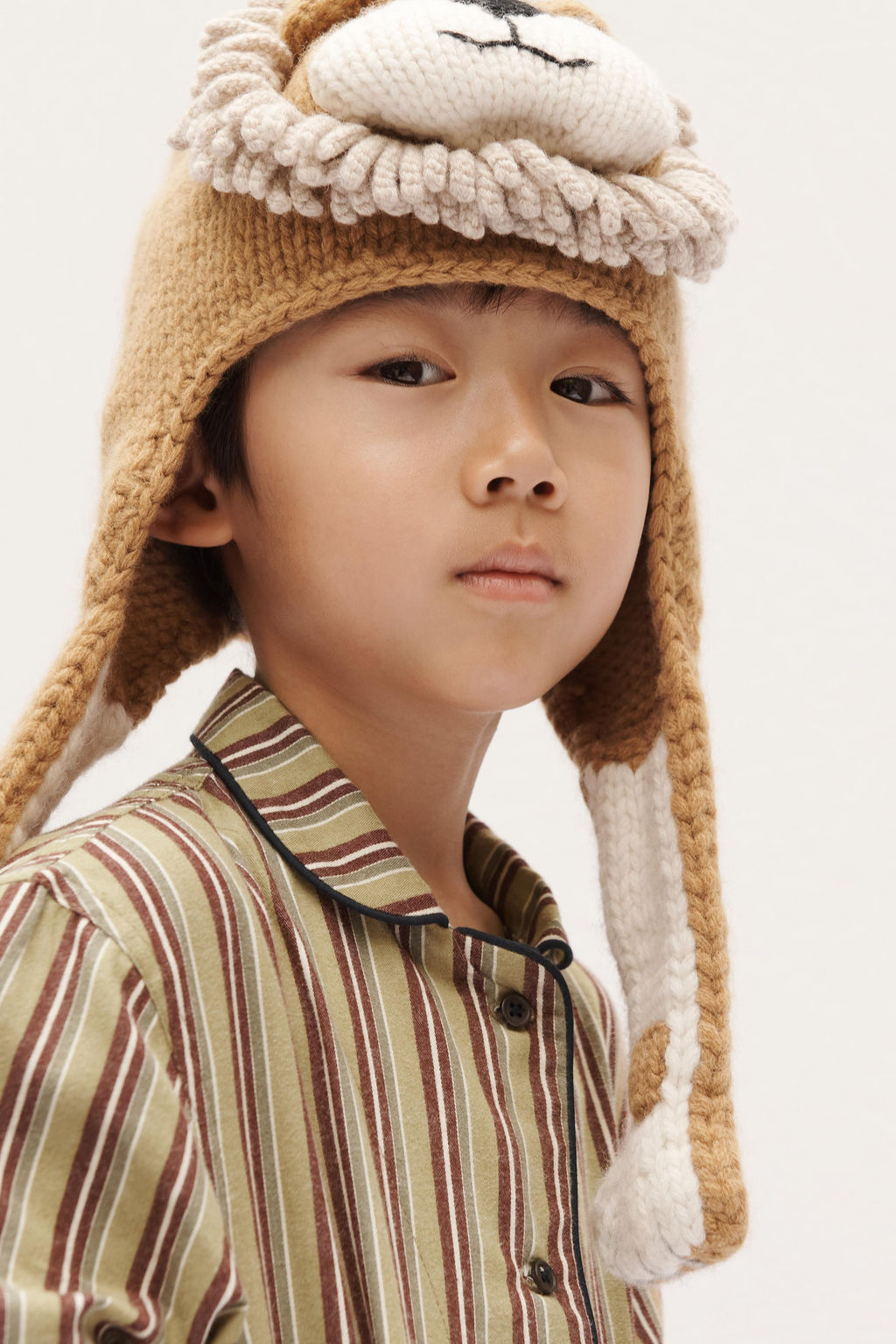 GORRO LE?N LANA LIMITED EDITION / Marr?n - Zara фото 8