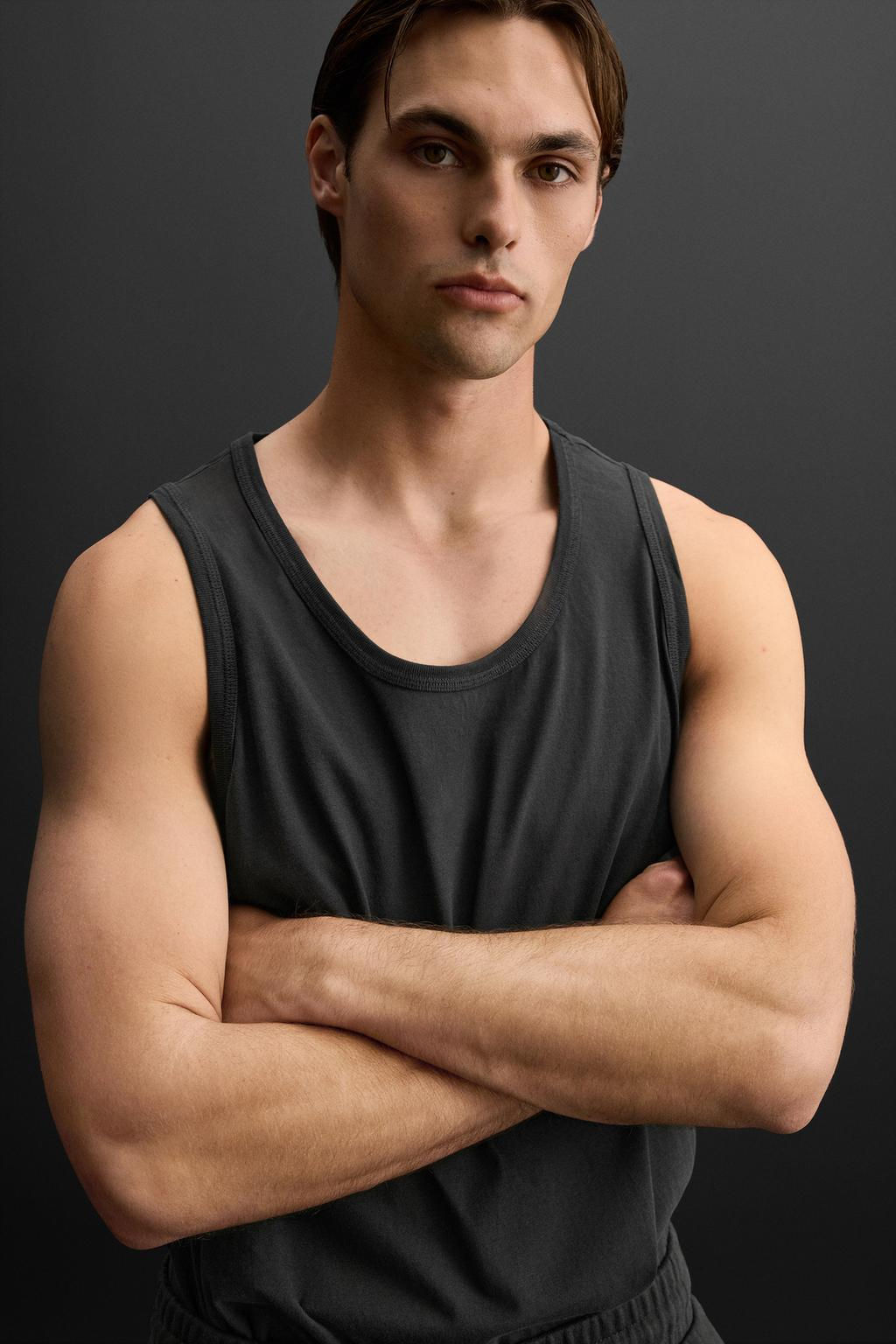 TRAINING TANK TOP - Zara фото 14