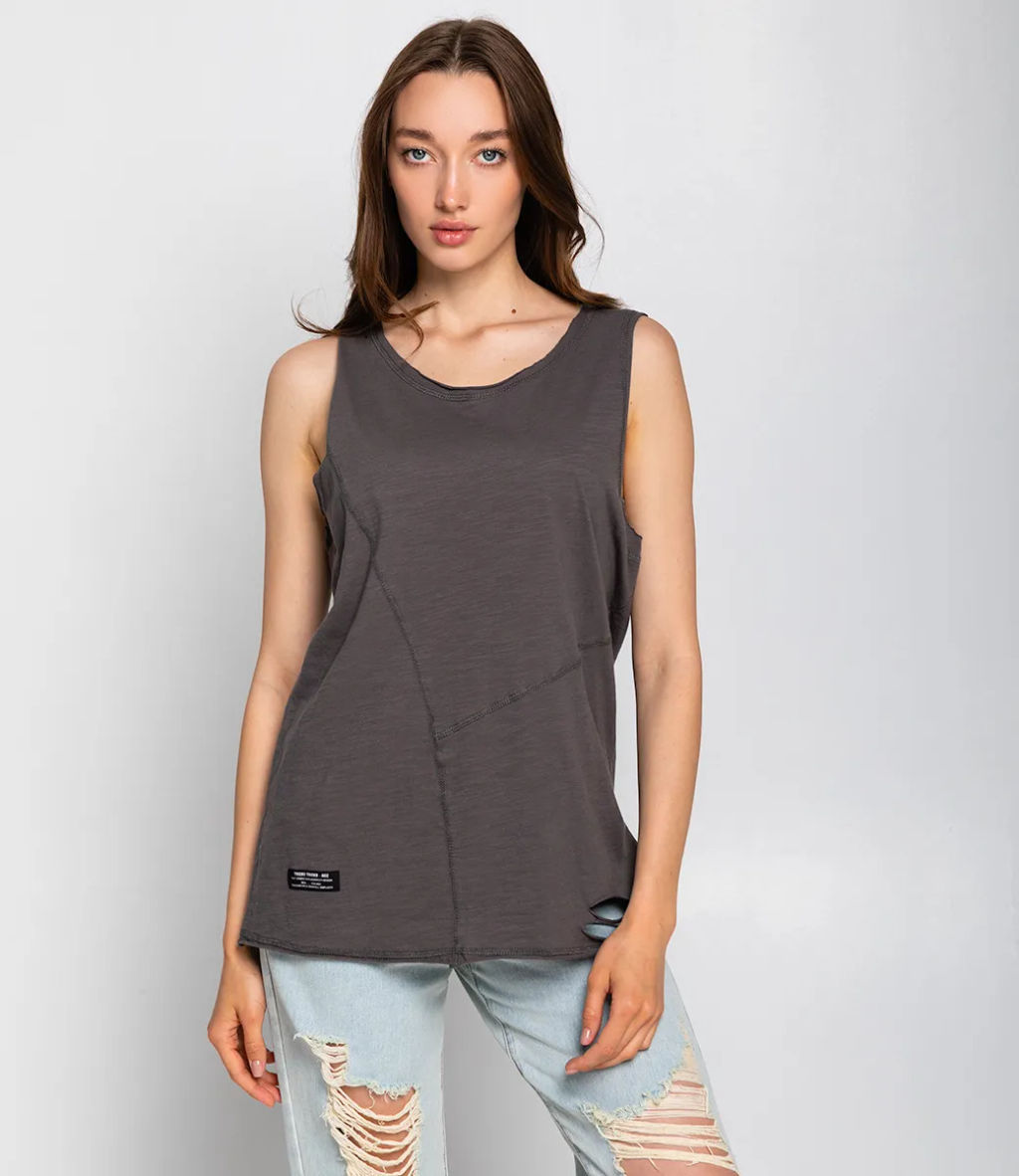 Майка #КТ2286, графит