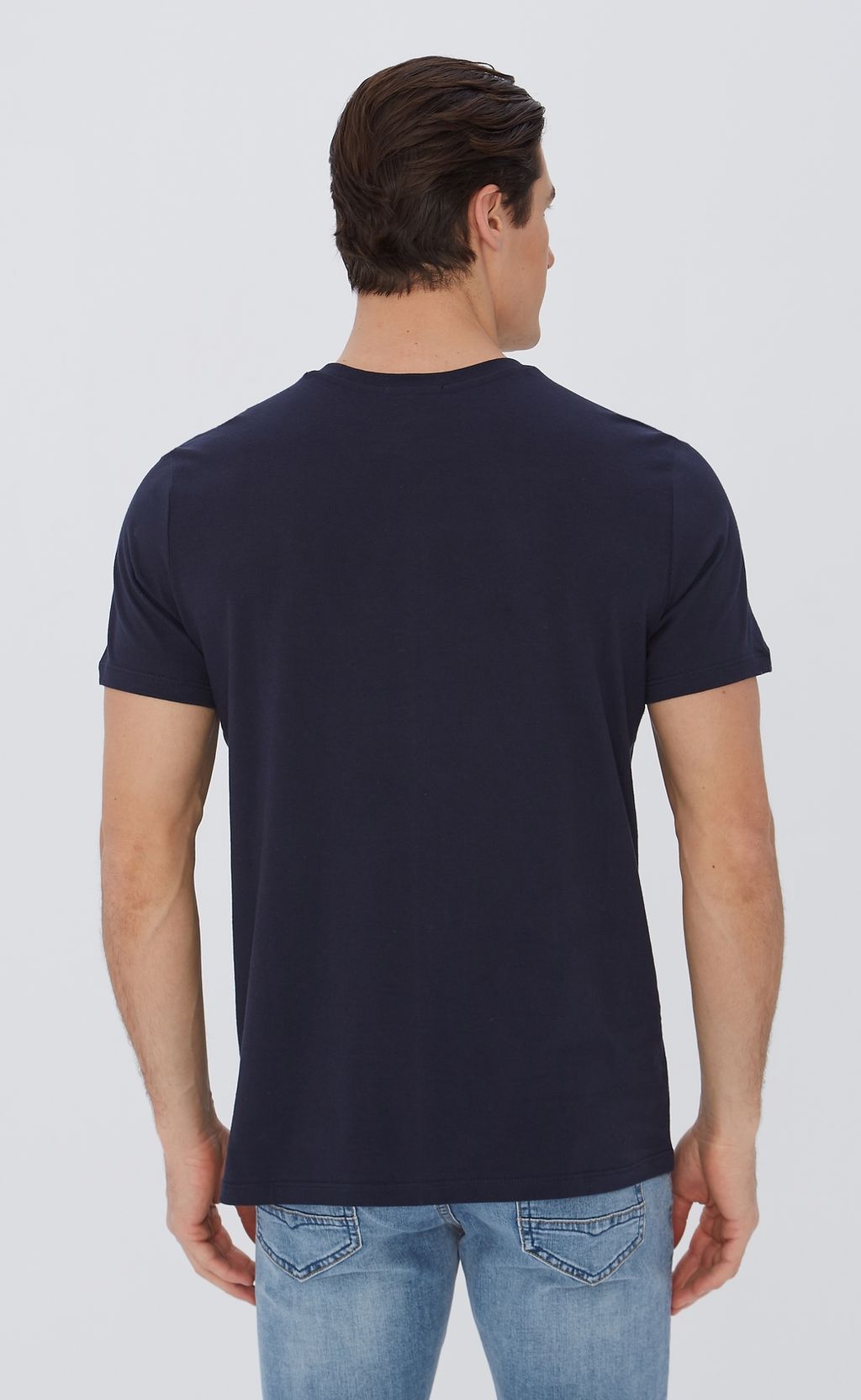 Футболка F911-06-019 d.blue - Fine joyce фото 2