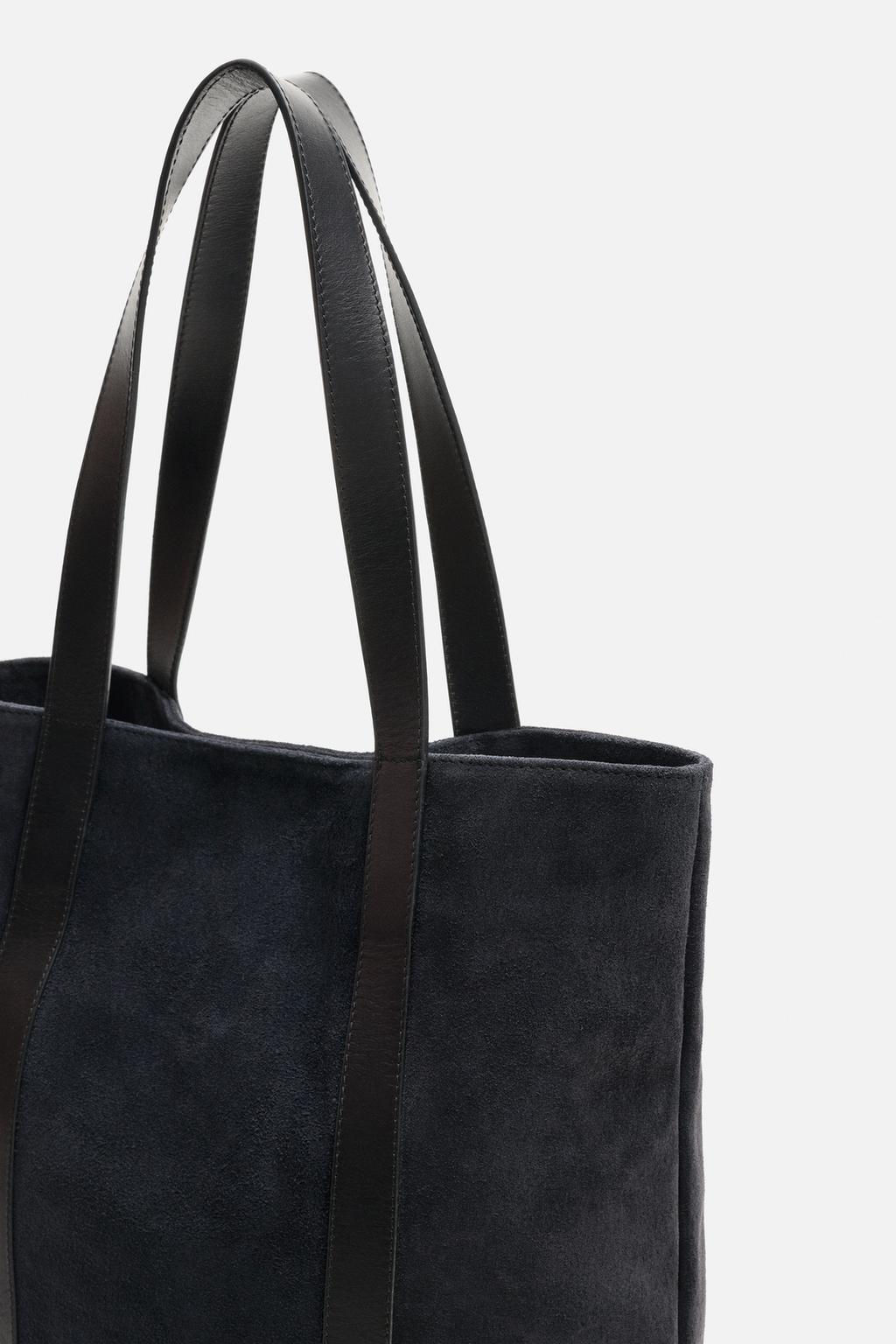 LEATHER SHOPPER BAG - LIMITED EDITION - Zara фото 5