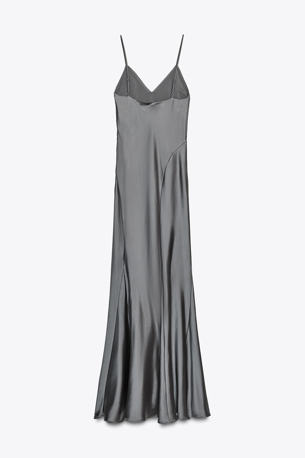 LONG SATIN DRESS - Zara фото 6