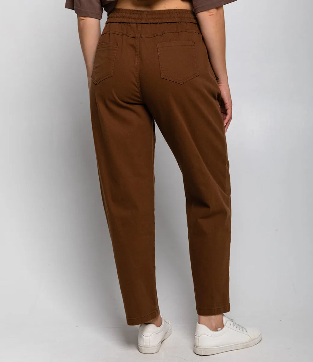 Брюки #КТ2610 (1), коричневый - Dommod фото 4