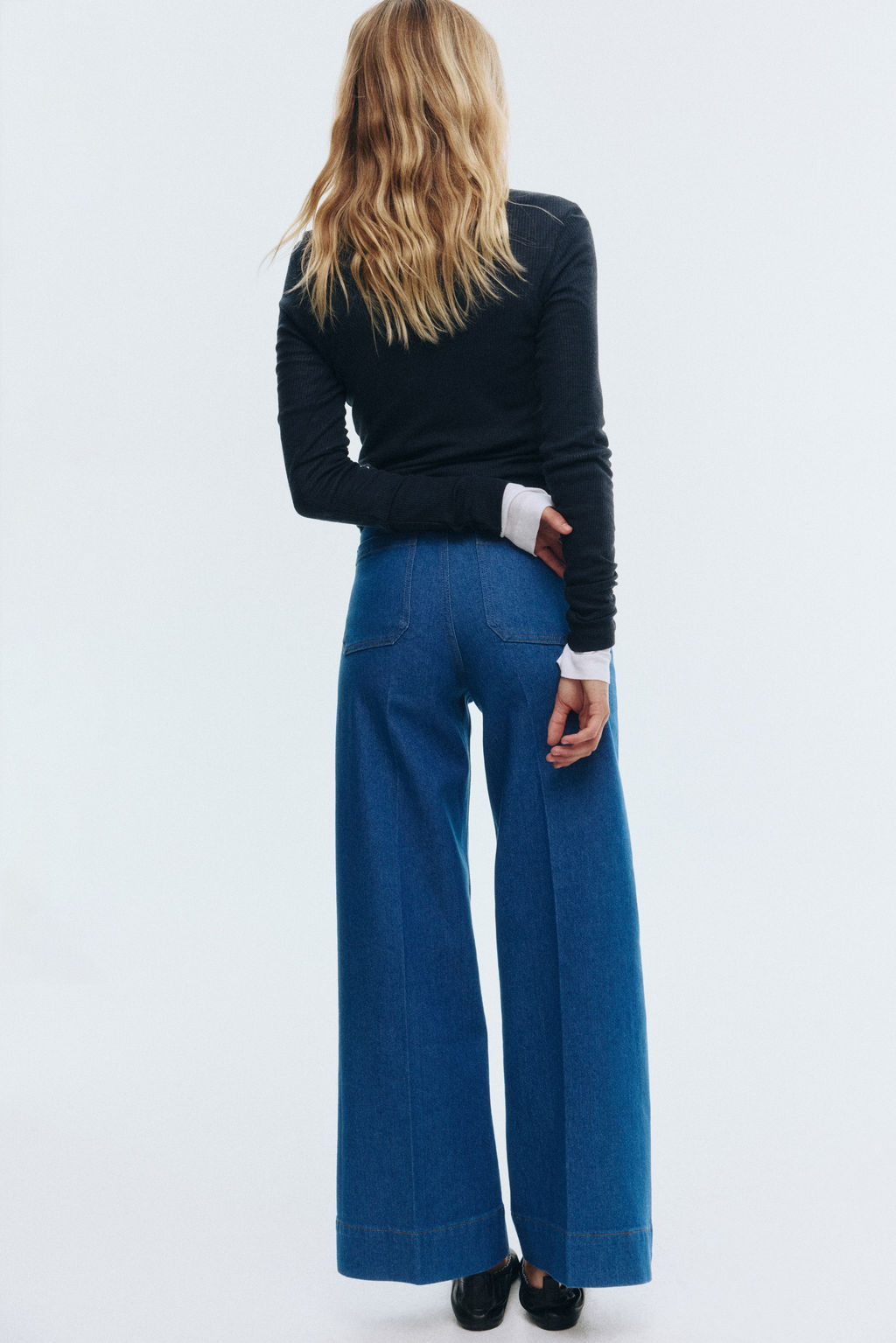 Wide High Jeans - H&m фото 9