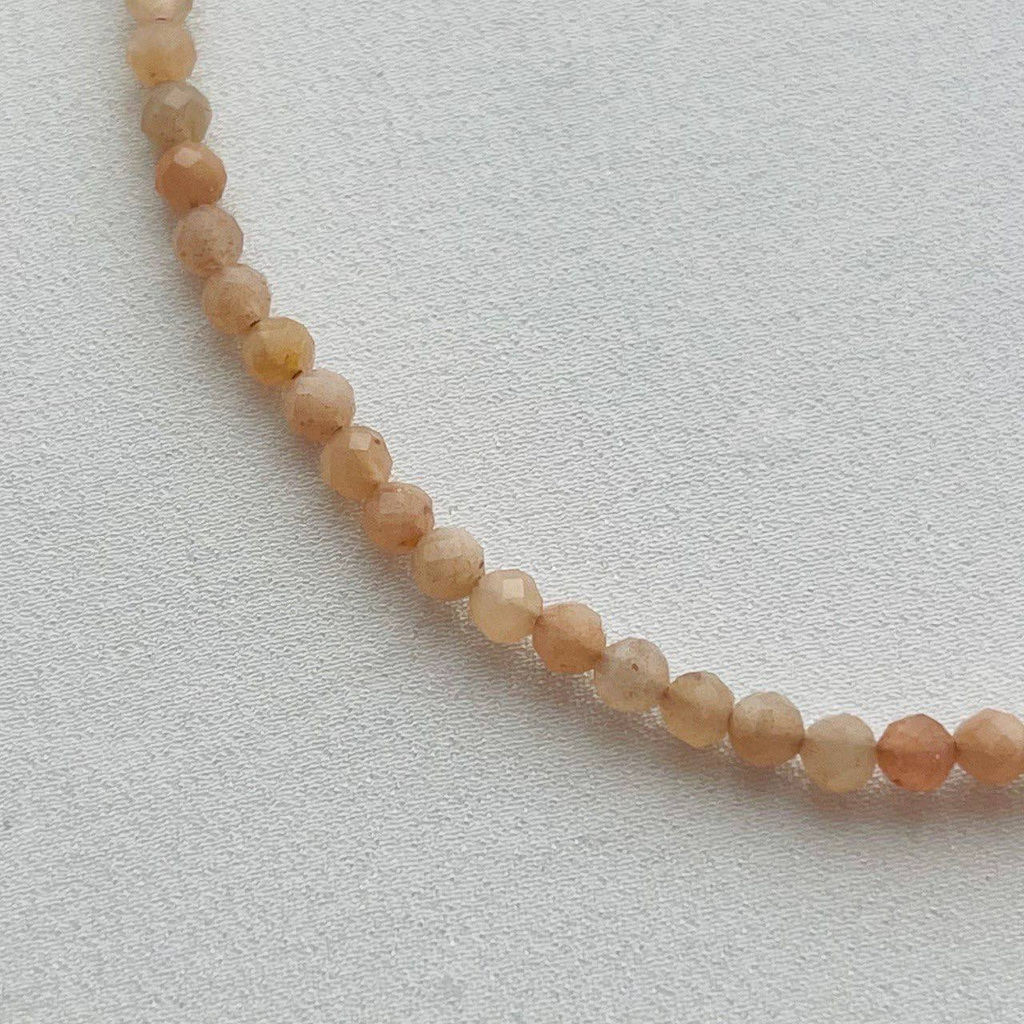 Бусы из Лунного камня 45 см +