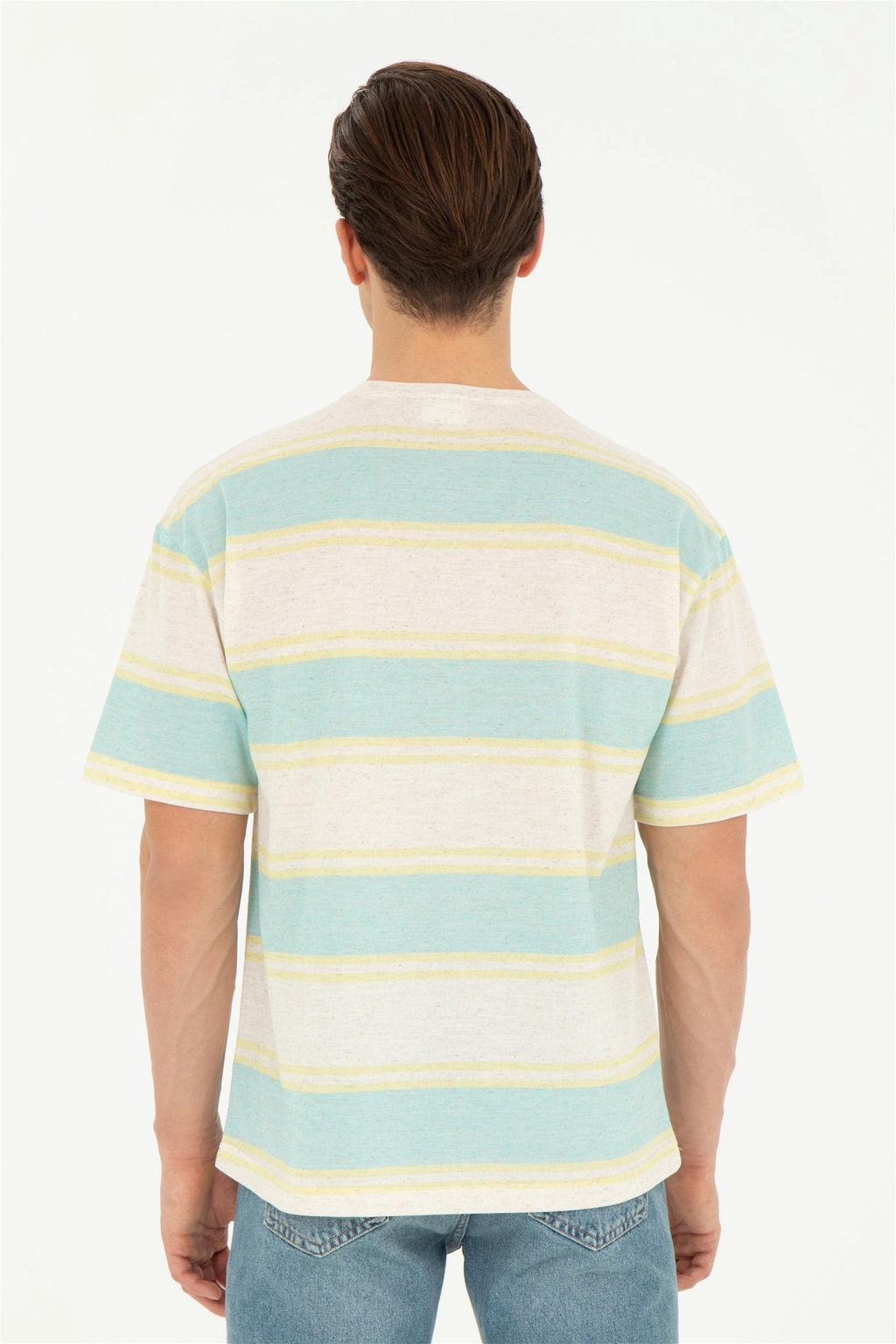 Мужская мятная футболка - U.s. polo assn фото 5