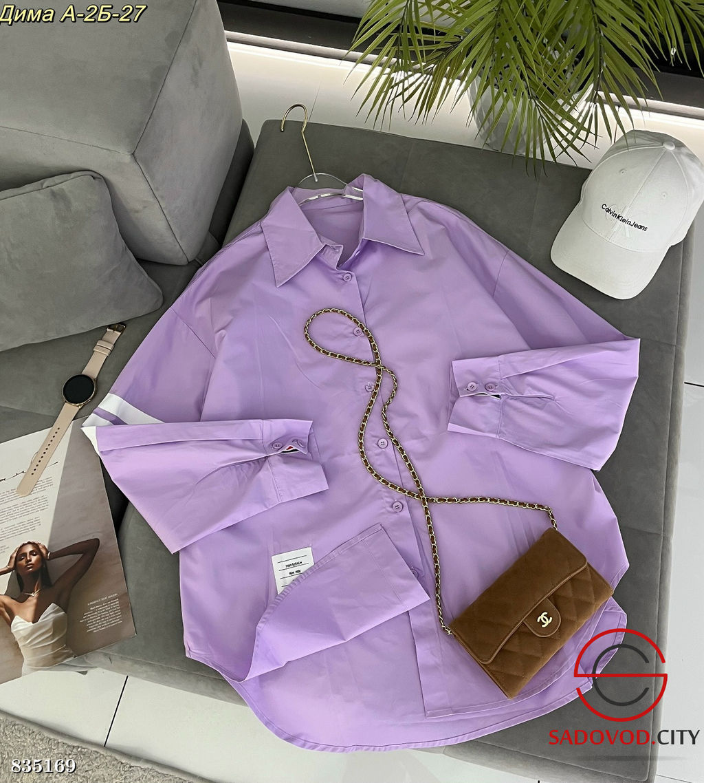 Рубашка женская с принтом - Bruno фото 5