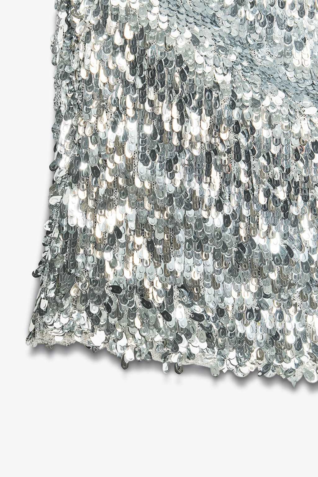 SEQUINNED HALTER TOP - Zara фото 18