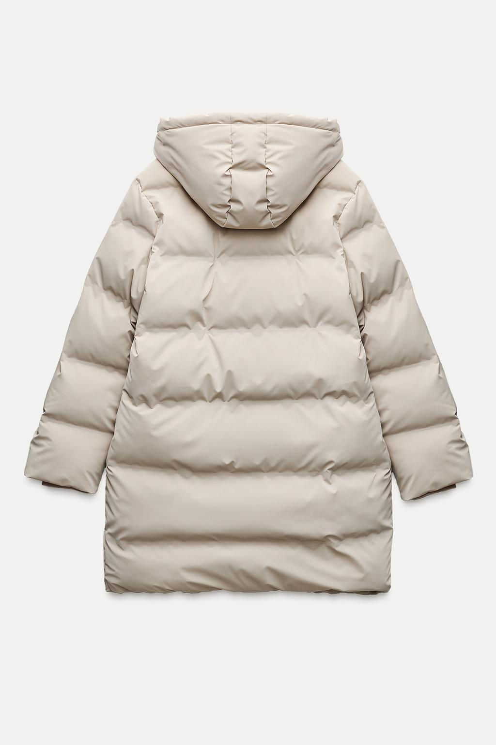 PADDED HOODED WINDPROOF ANORAK - Zara фото 11