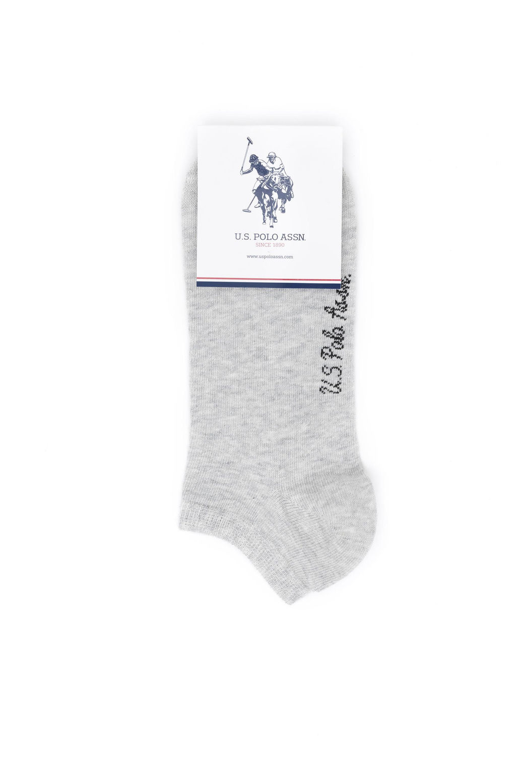 Женские серые меланжевые носки Неожиданная скидка в корзине - U.s. polo assn фото 4