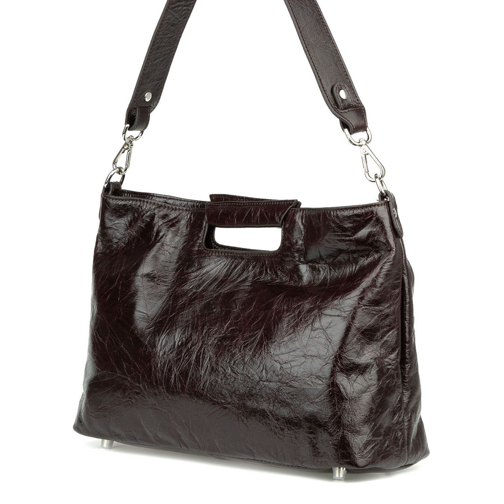 Женская кожаная сумка - Barcelo biagi фото 2