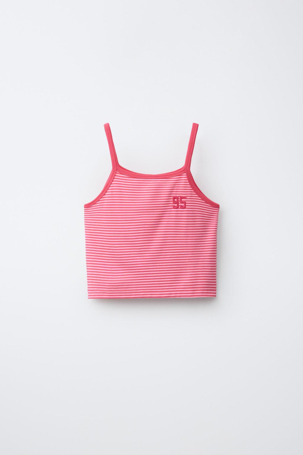 CONJUNTO CAMISETA Y BERMUDA RAYAS / Rosa - Zara фото 2
