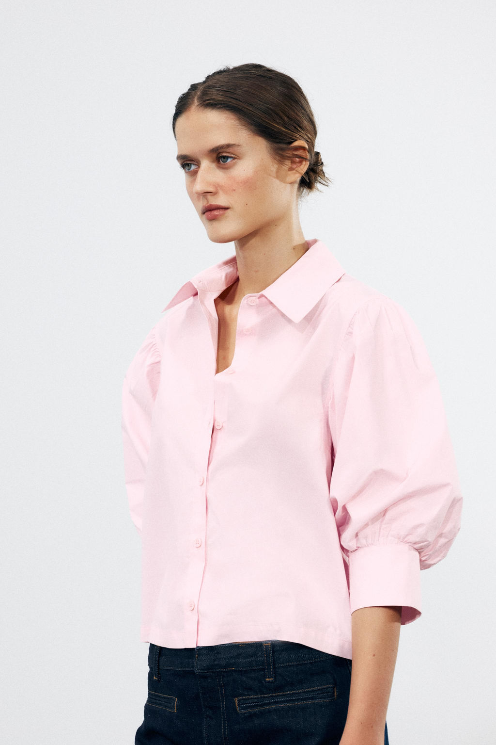 ZW COLLECTION POPLIN SHIRT