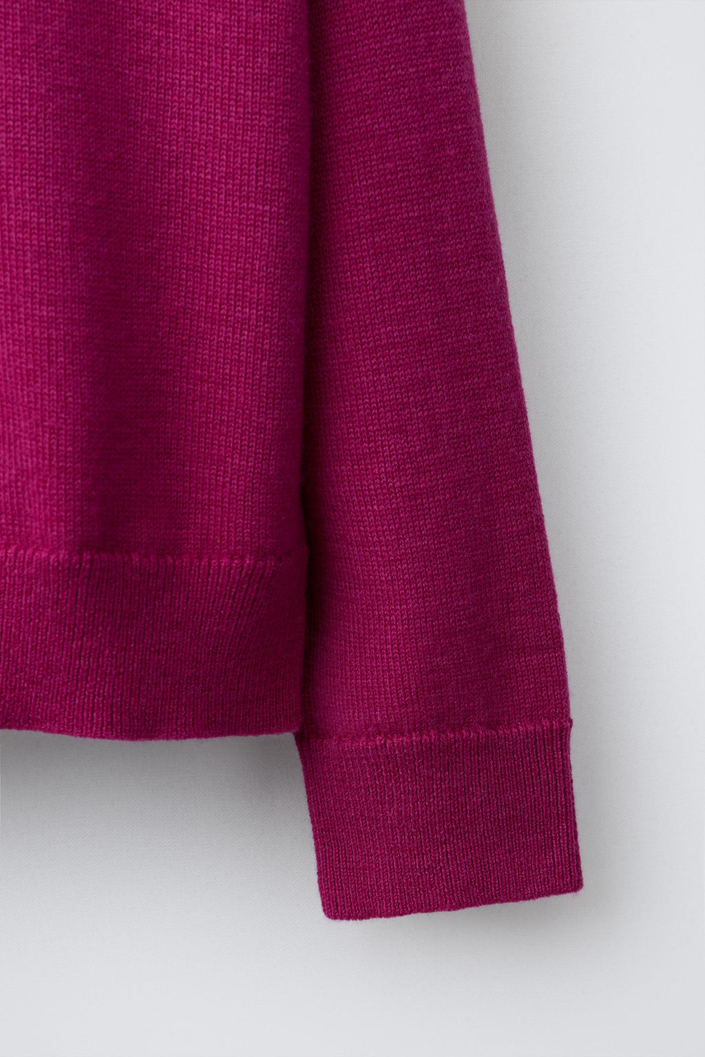 DOUBLE COLLAR WOOL JUMPER - Zara фото 4