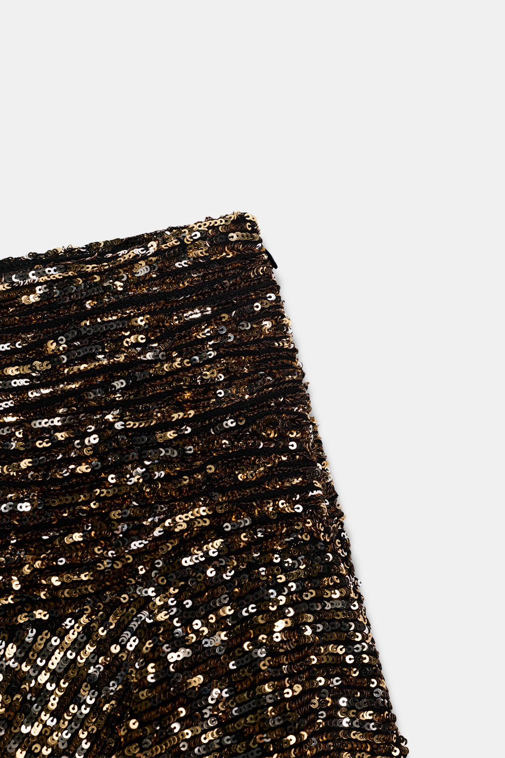 ASYMMETRIC SEQUINNED SKORT - Zara фото 10