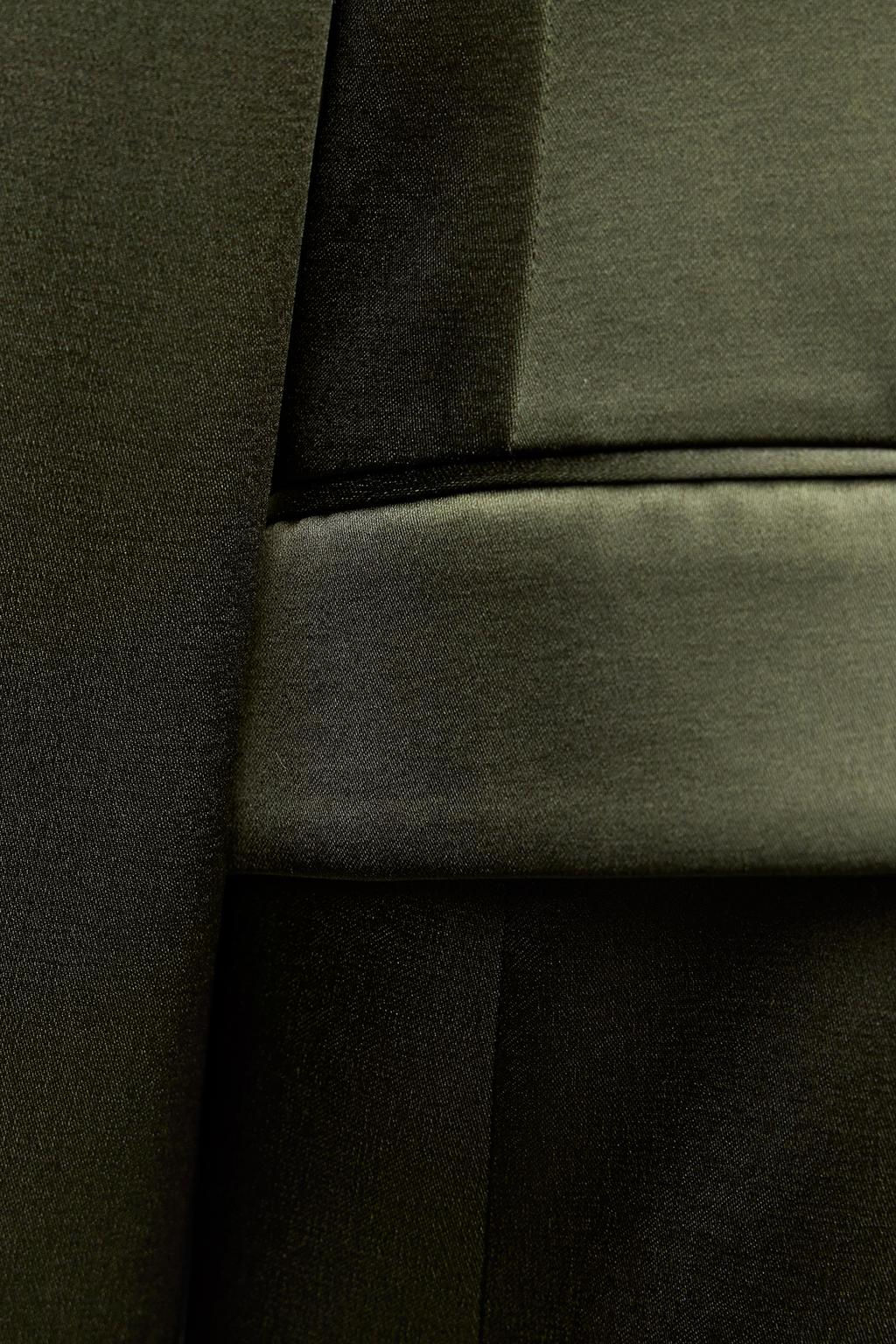 DOUBLE-BREASTED SATIN BLAZER - Zara фото 7