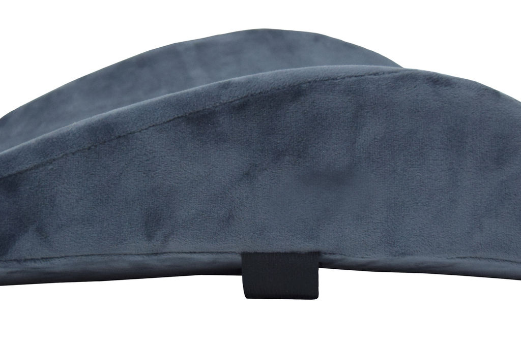 Подушка под поясницу с эффектом памяти Эталон-Велюр р. 33*33*11 см.