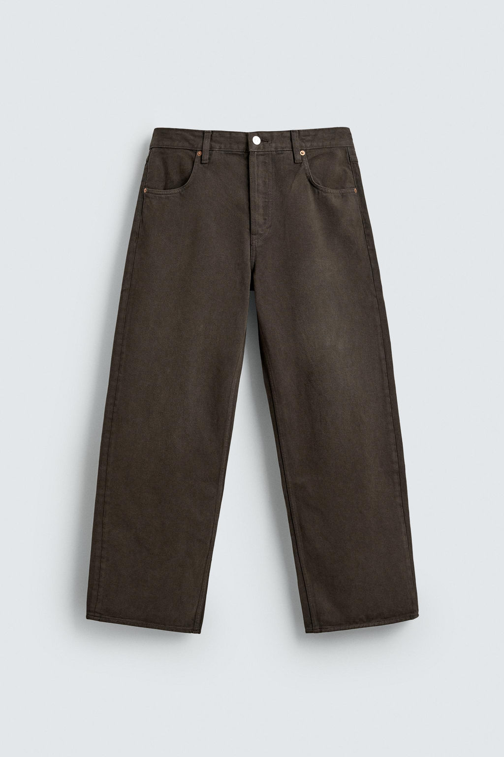 JEANS STRAIGHT FIT / Marr?n - Zara фото 8