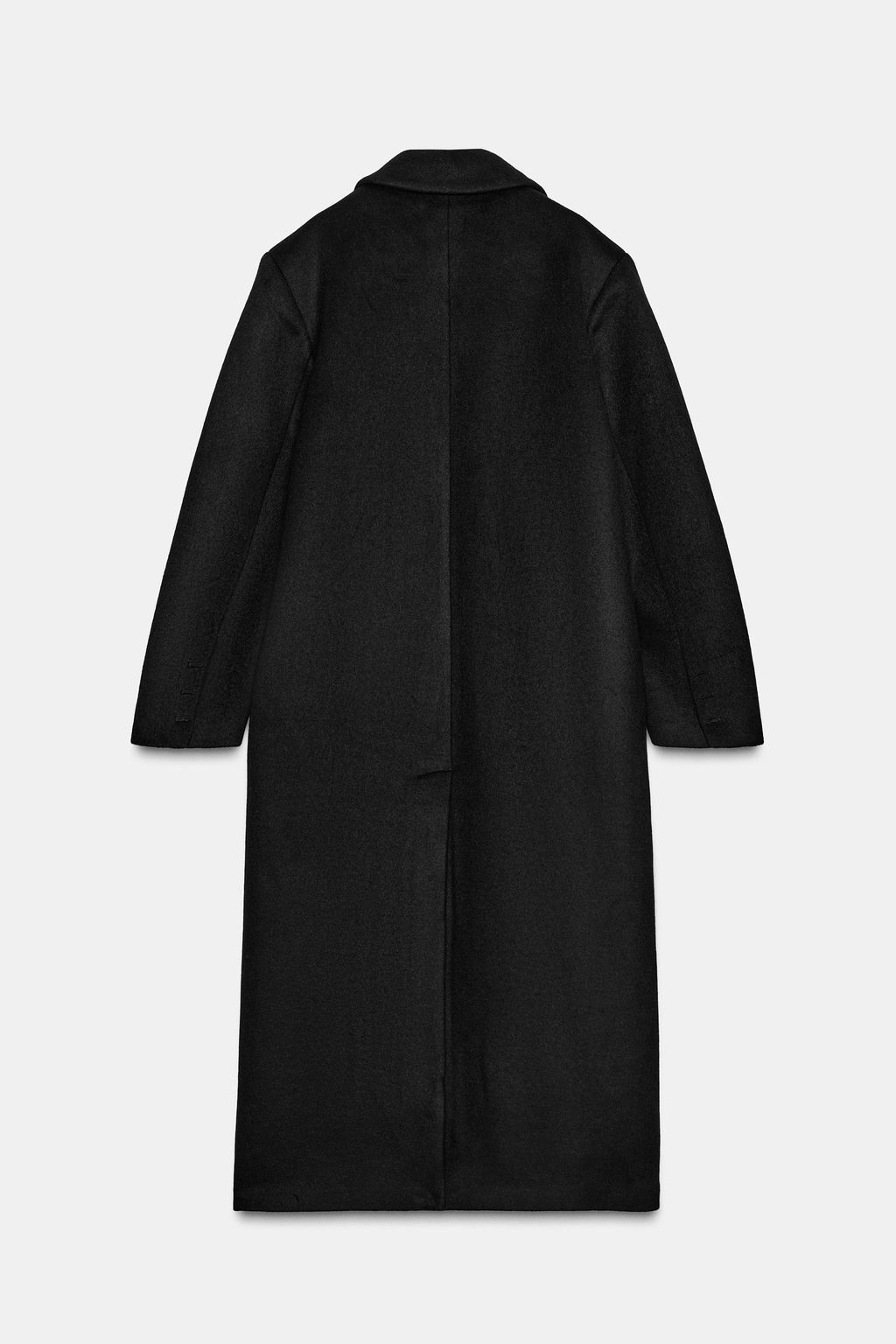 EXTRA LONG WOOL BLEND COAT
