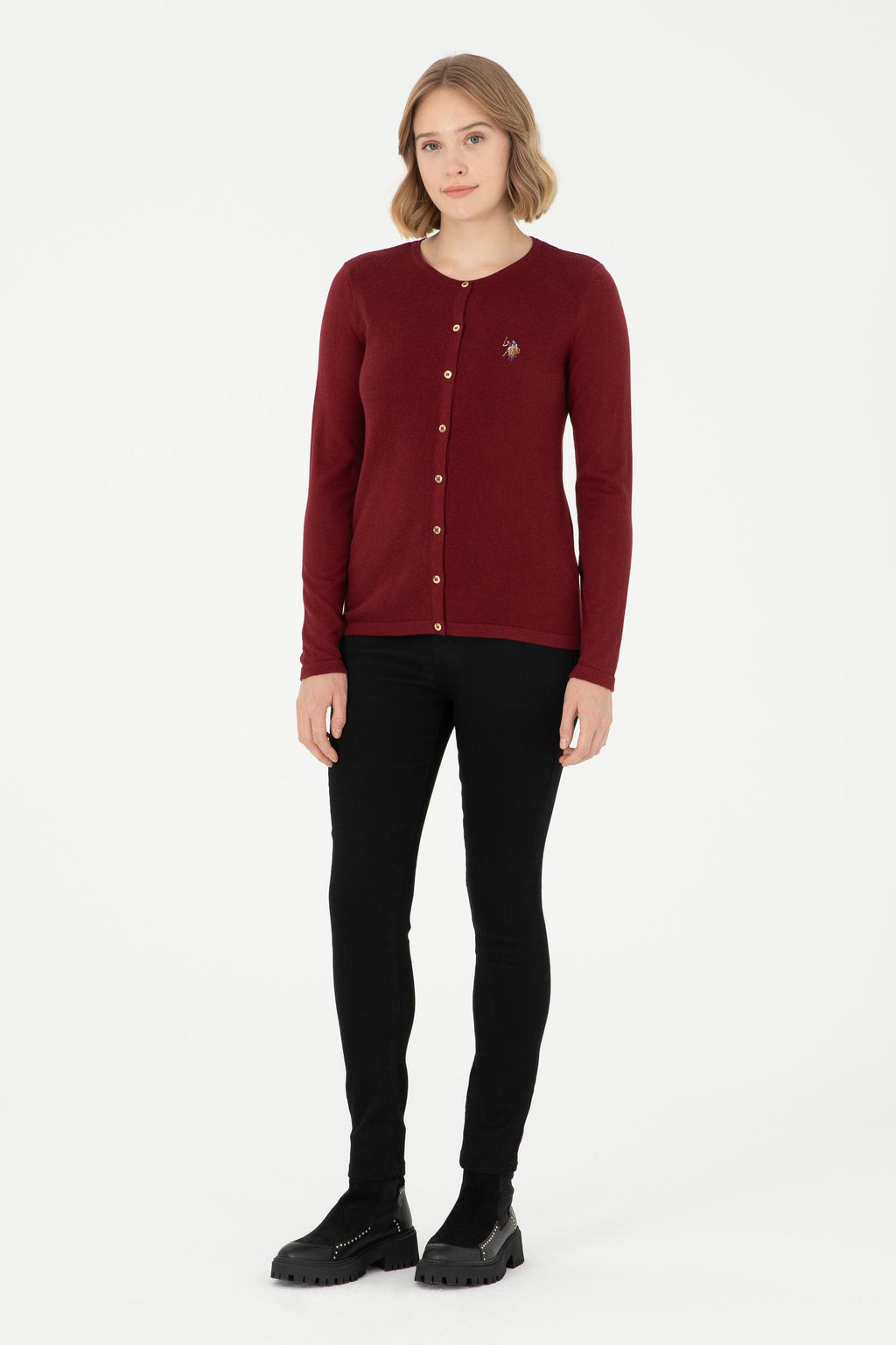 Женские черные джинсовые брюки - U.s. polo assn фото 7