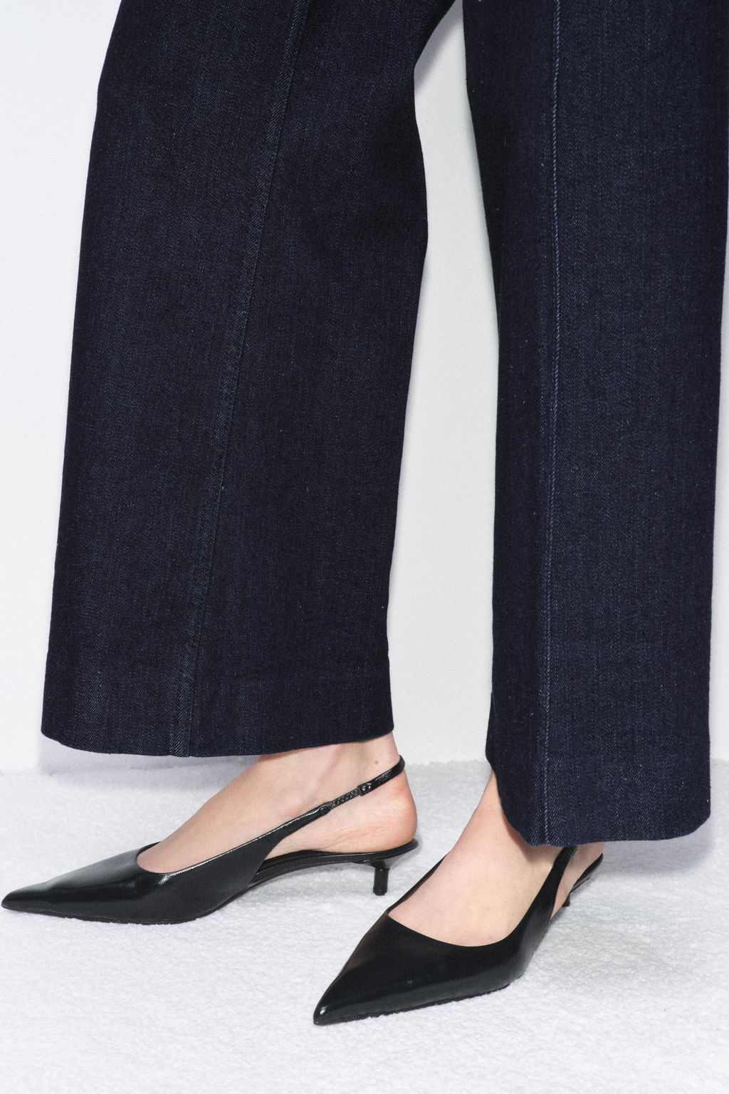ZW COLLECTION WIDE-LEG HIGH-WAIST JEANS - Zara фото 62