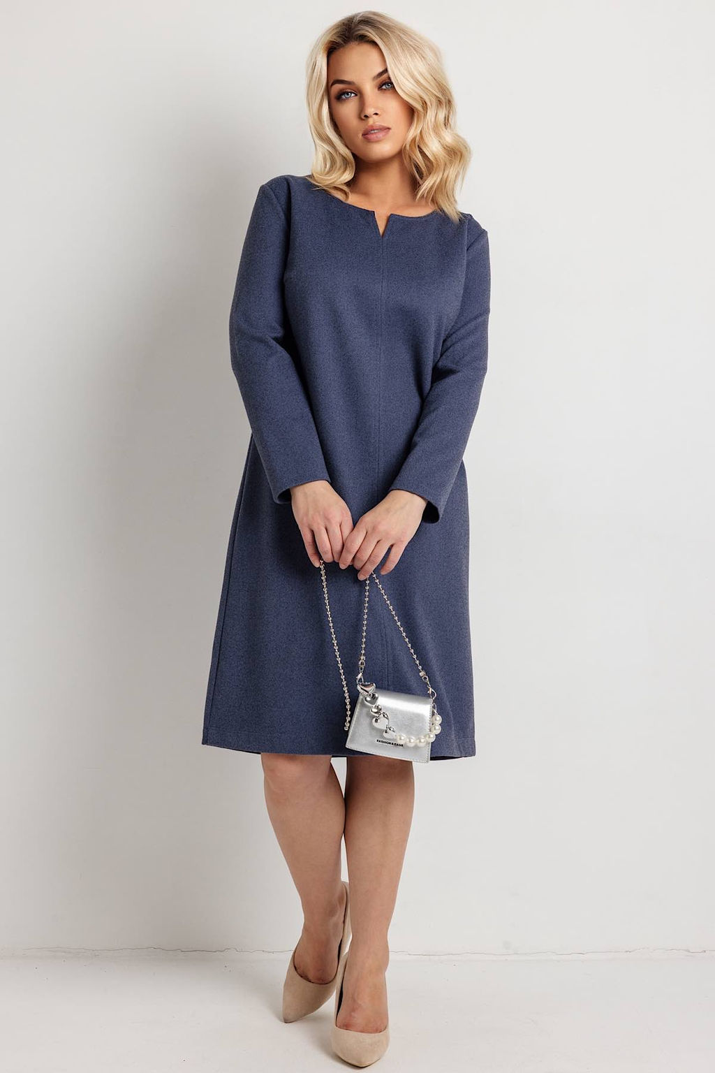 Платье женское 6162Н/01/Джинсовый