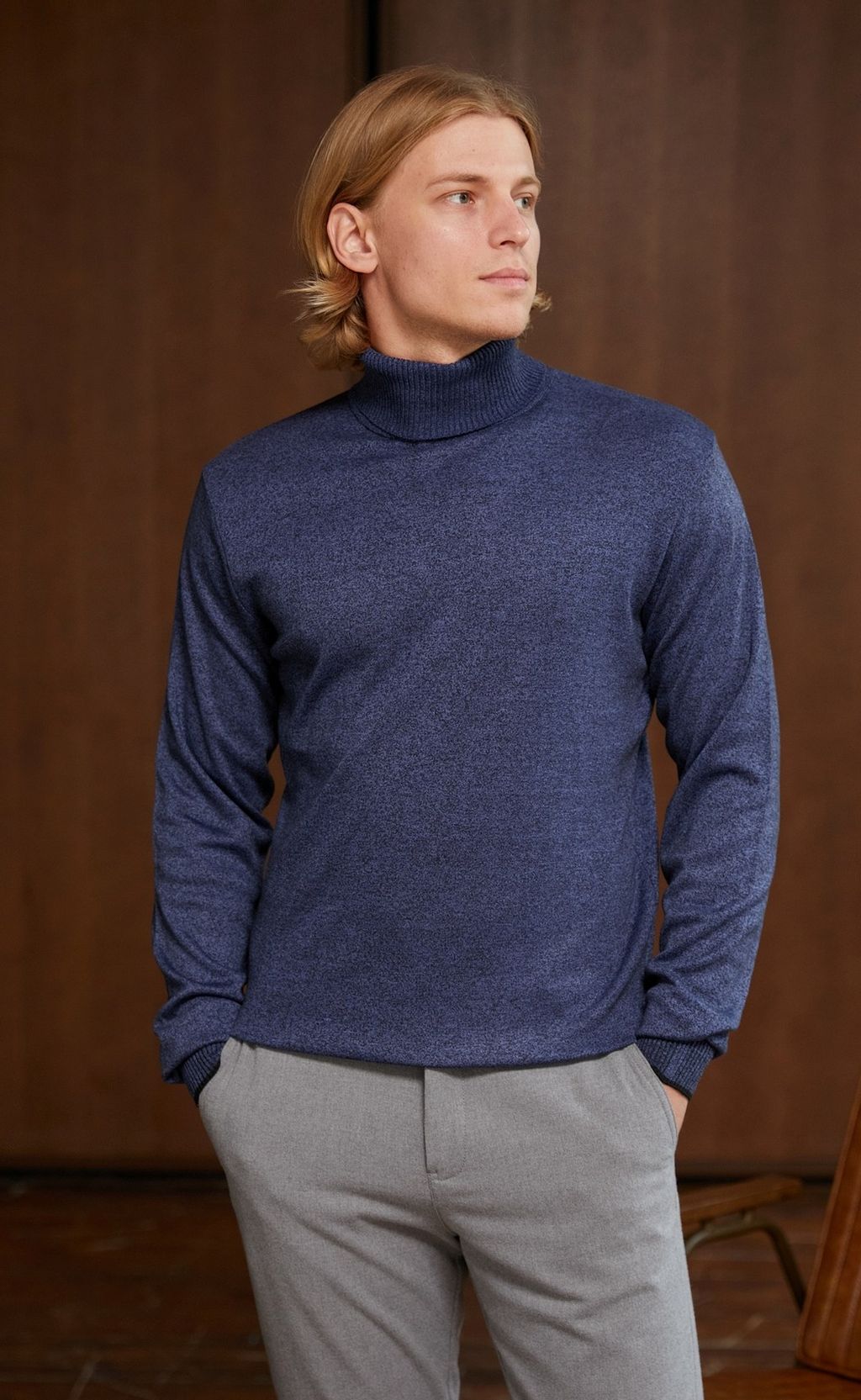 Водолазка F121-01-1 jeans - Fine joyce фото 5