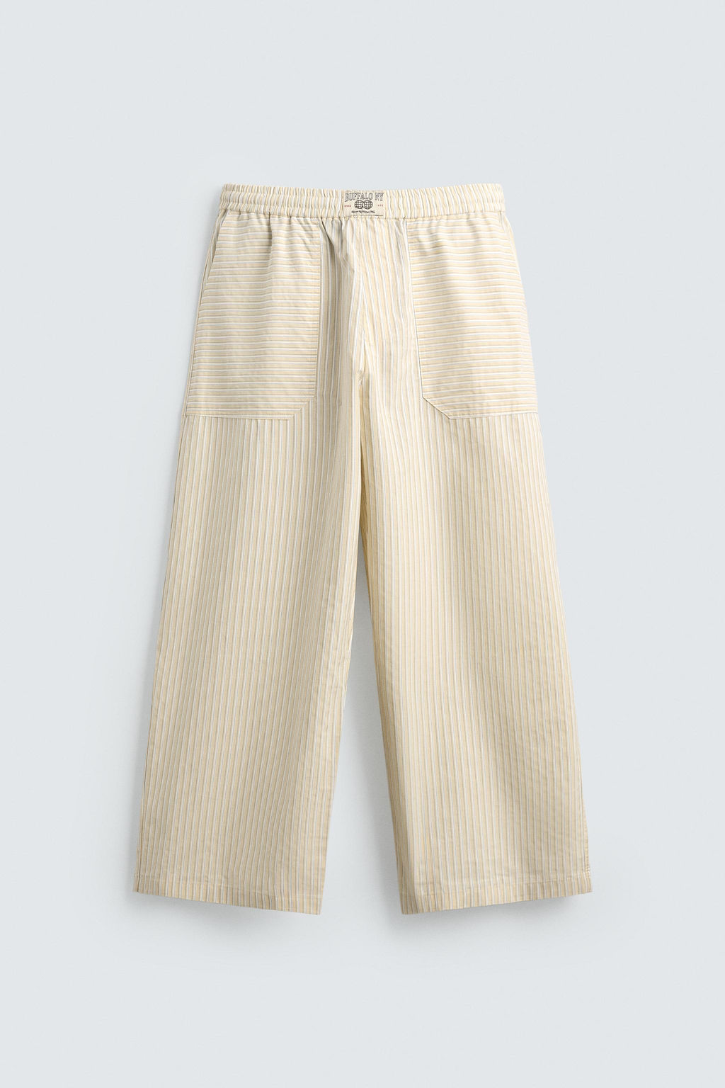 PANTAL?N RELAXED FIT RAYAS CONTRASTE / Rayas
