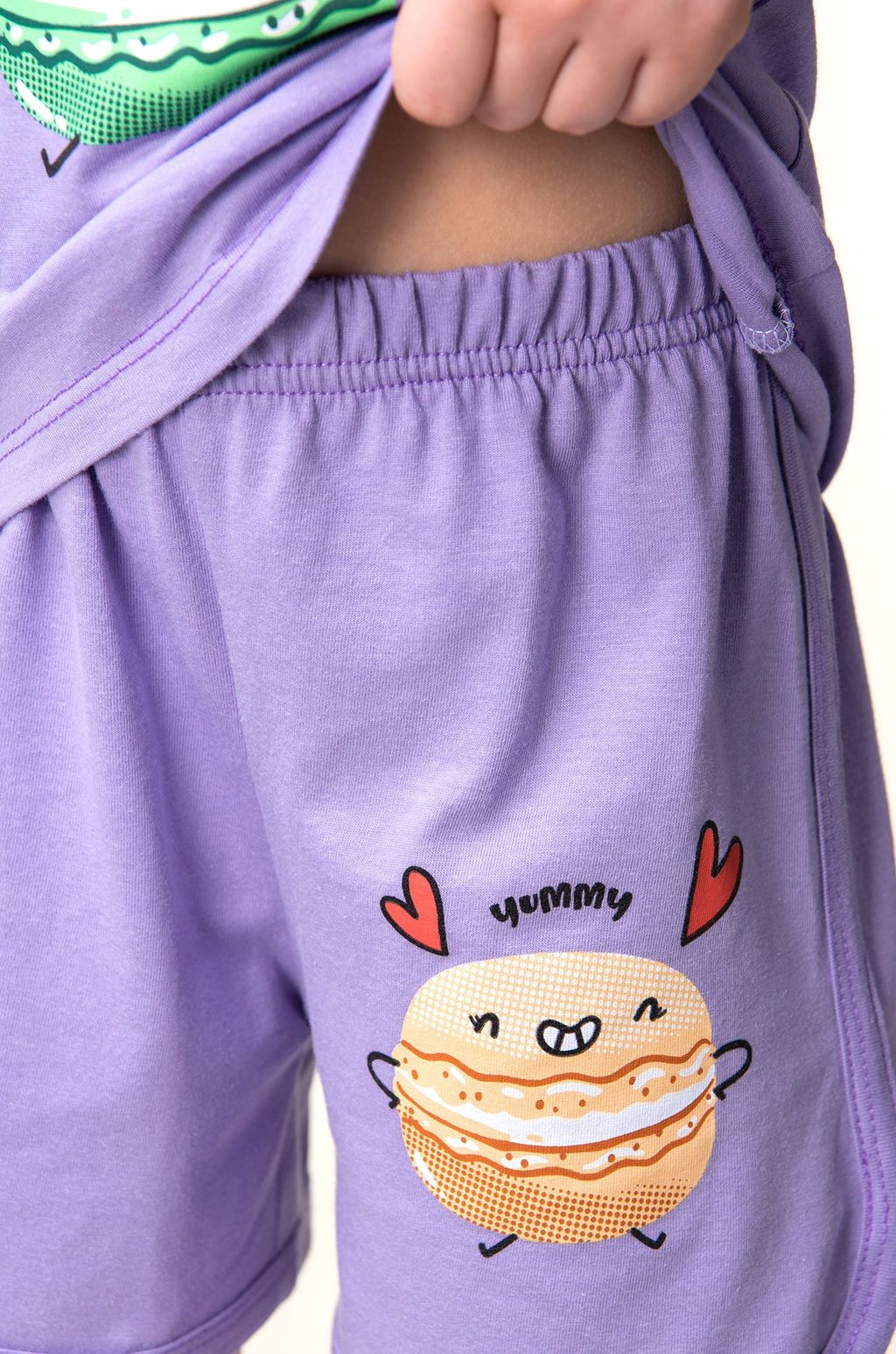 Хлопковый летний костюм для девочки Bonito  фото 7