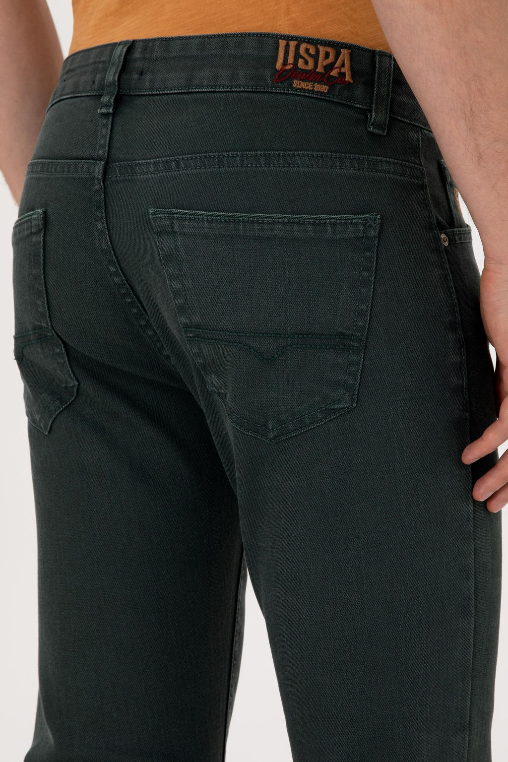Erkek Ye_il Jean Pantolon Sepette S_rpriz _ndirim - U.s. polo assn фото 6