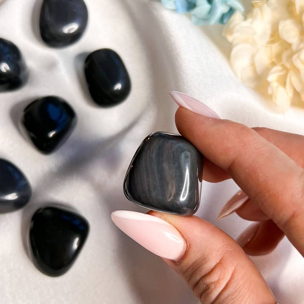 Галтовка радужного Обсидиана - Радуга самоцветов фото 2