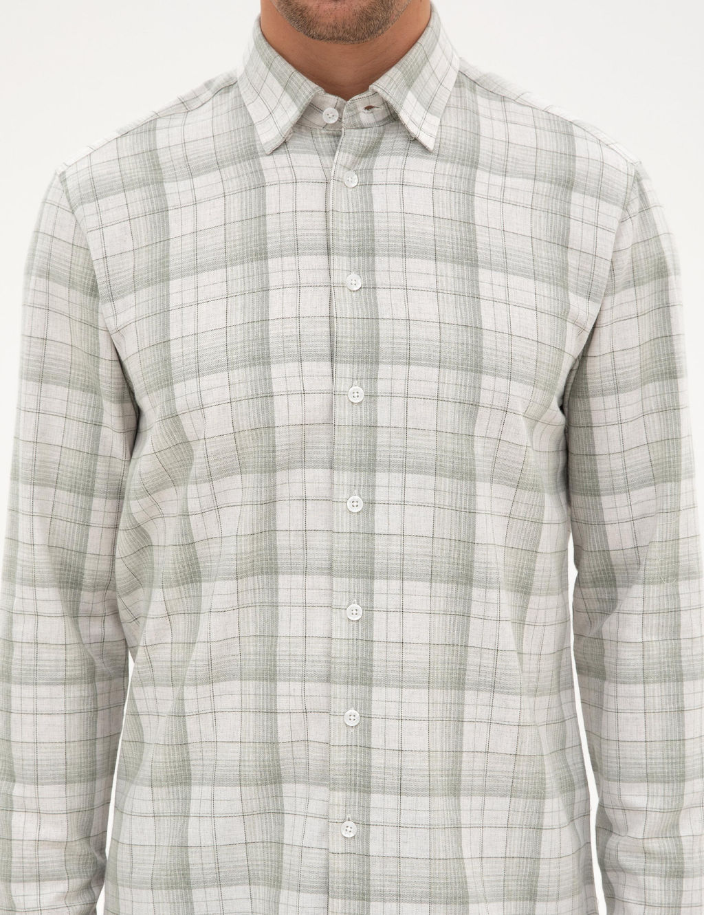 YESIL Regular Fit Uzun Kollu G_mlek - Pierre cardin фото 6