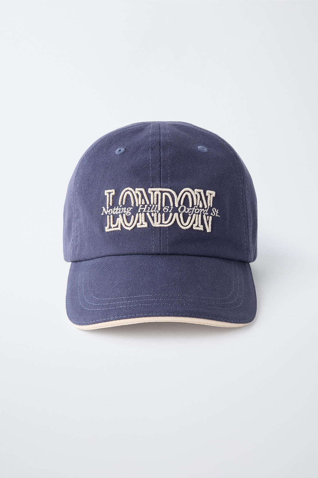 VARSITY CAP WITH EMBROIDERED TEXT - Zara фото 4