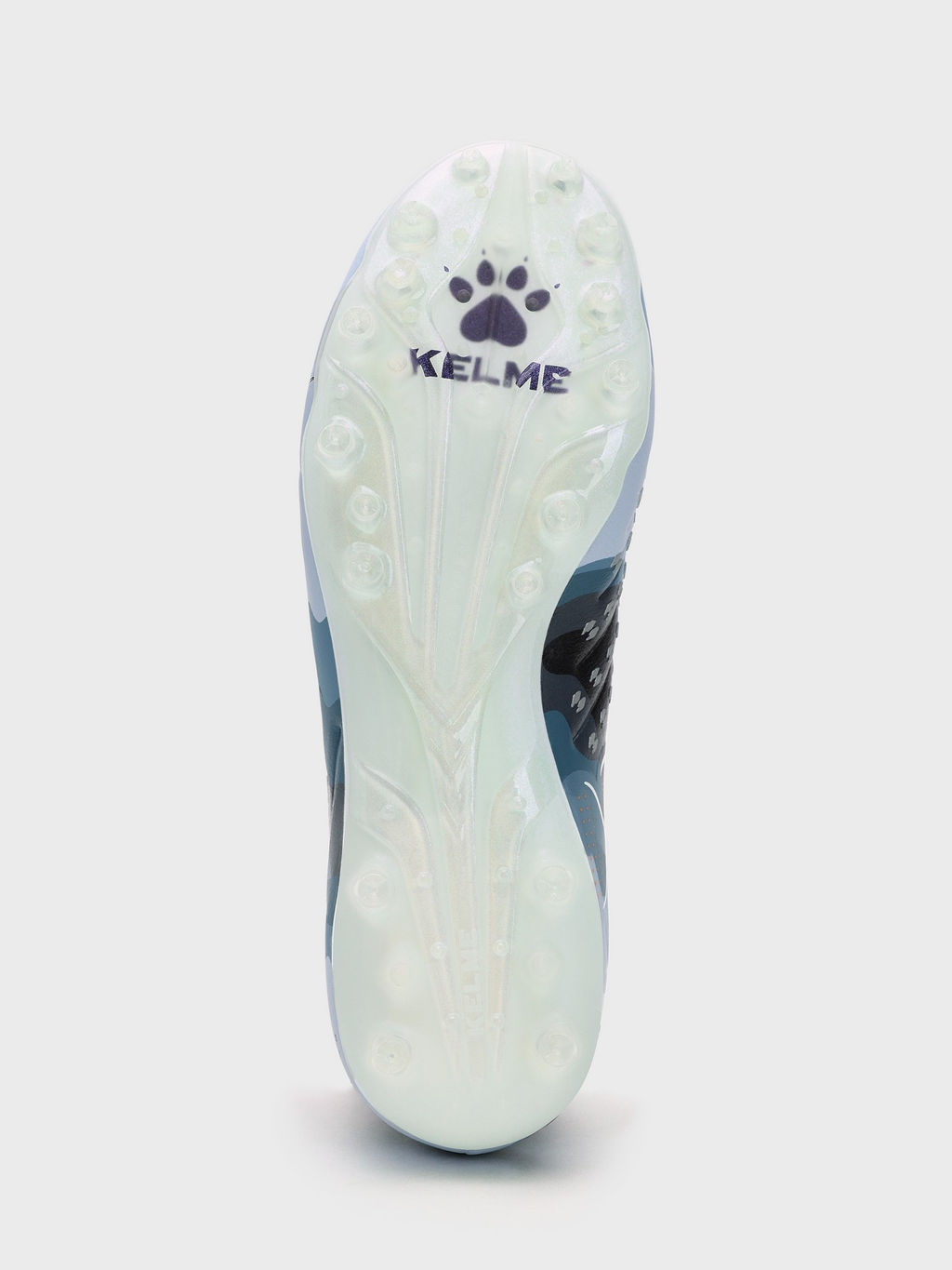 Бутсы KELME Mens Soccer Shoes (MG) (Black/Light Blue)