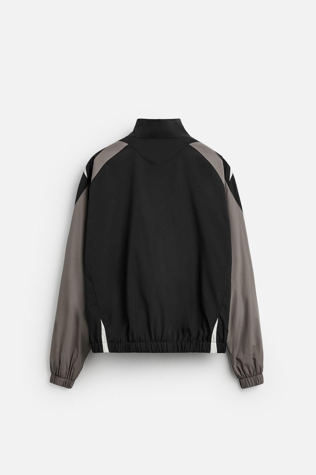 COLOUR BLOCK TECHNICAL JACKET - Zara фото 7