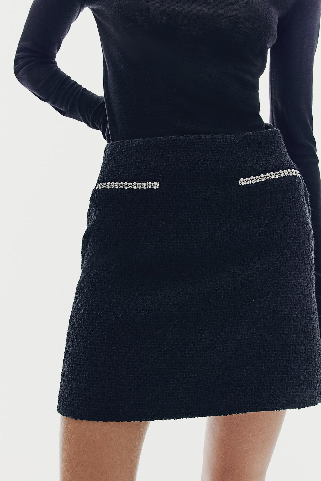 Minifalda de boucle - H&m фото 3