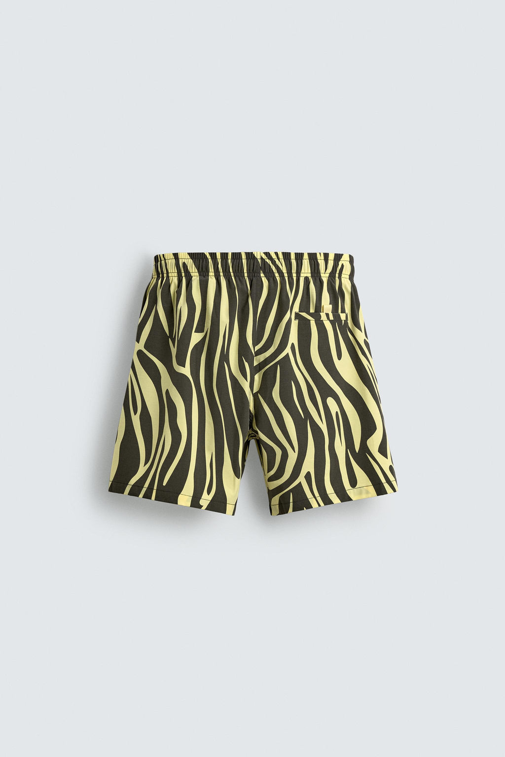 ANIMAL PRINT LONG SWIMMING TRUNKS - Zara фото 2