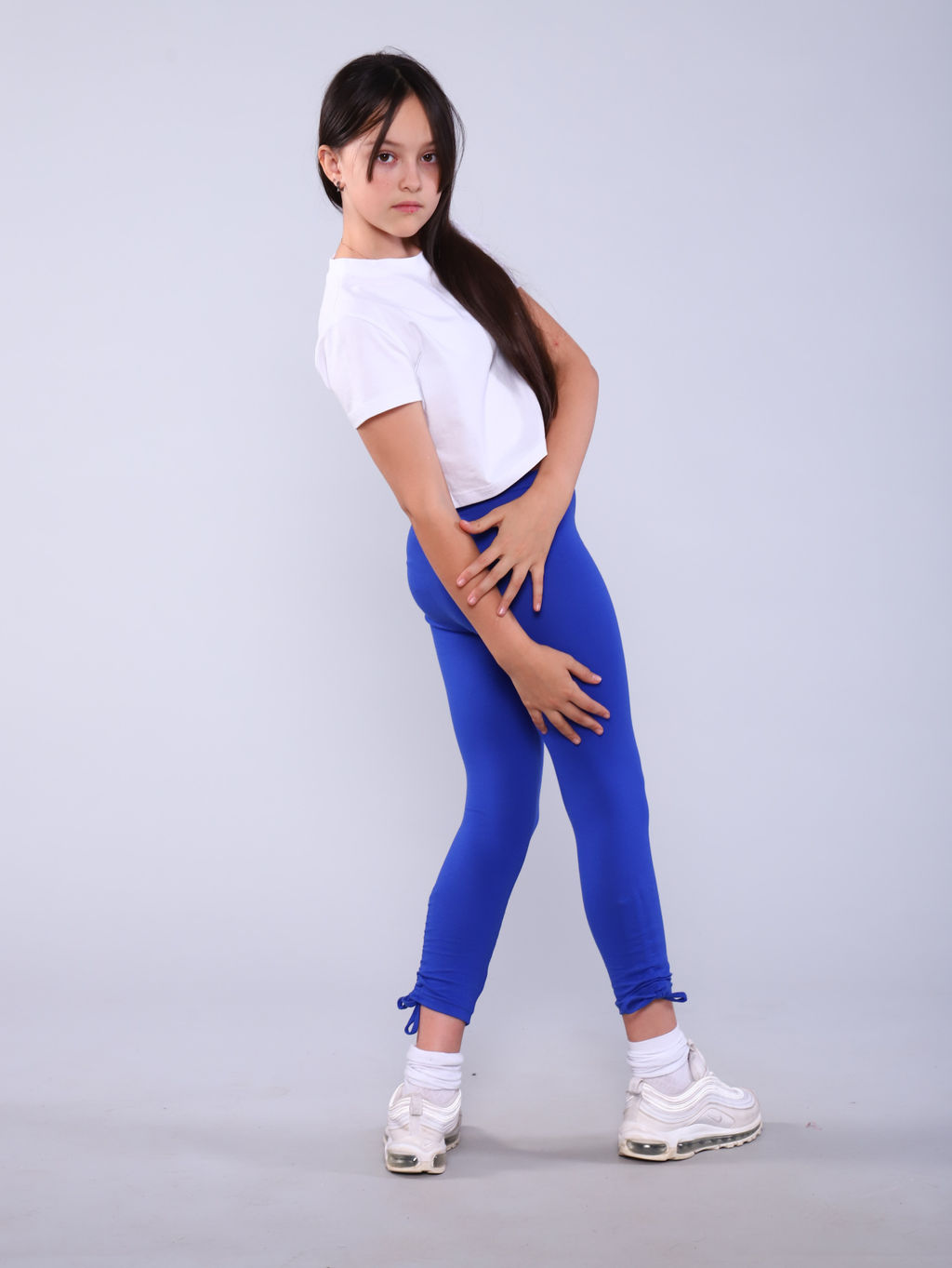 Бриджи "Василек" синий