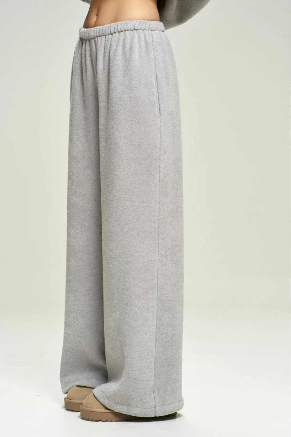 Брюки из плюша с начесом Grey - Erist store фото 4